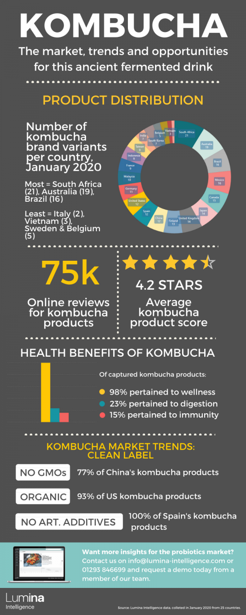 Kombucha market Industry, trends and growth Lumina Intelligence