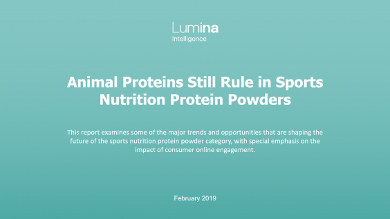 Animal protein report title slide