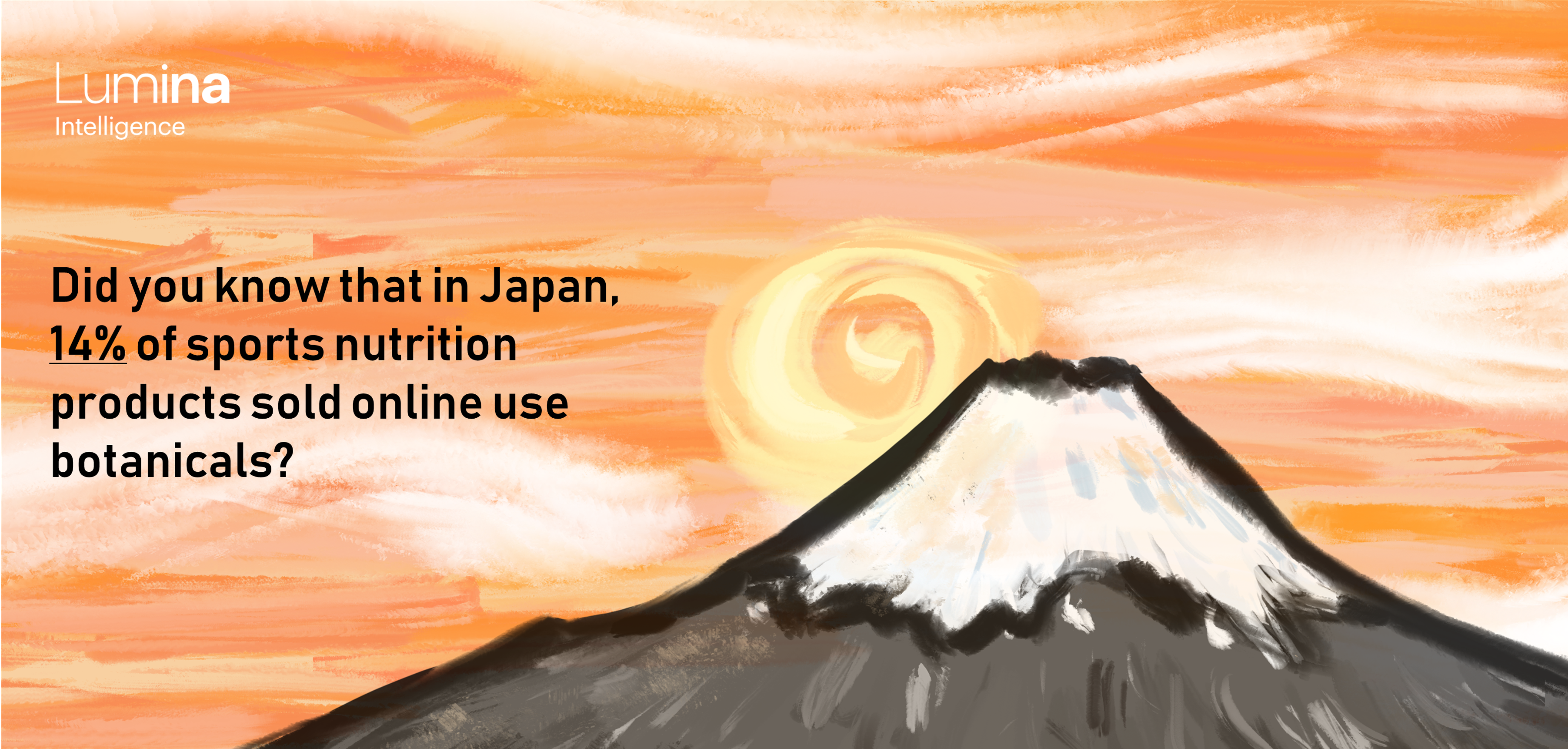 Sports nutrition japan infographic botanicals