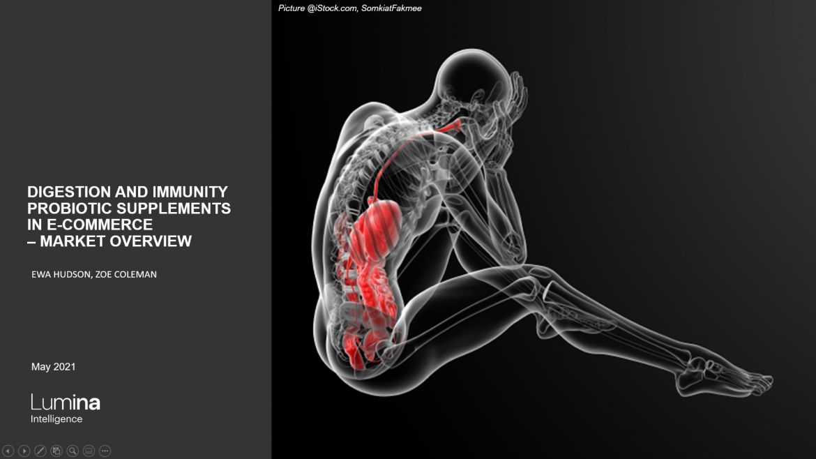 Immunity and digestion probiotics report title slide