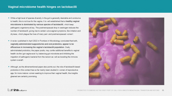 Menopause report preview page