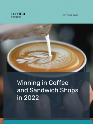 Winning at Coffee shops landing page